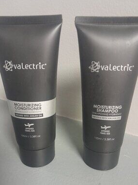 Evalectric Moisturizing Shampoo&Conditioner Set-Argan oil-3.38 fl oz/100 ml Each